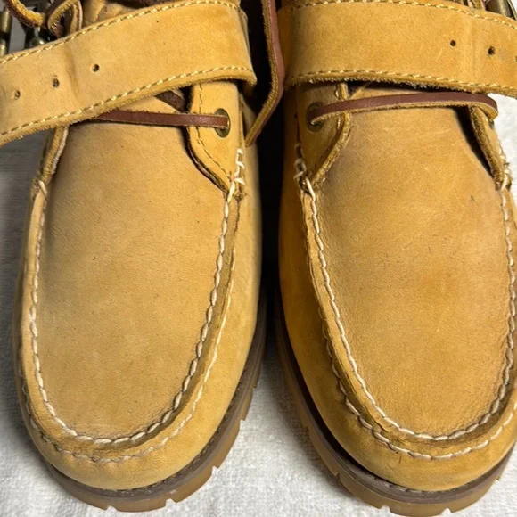 Polo by Ralph Lauren Tan Leather Boots Men's Size 9 - Picture 7 of 14